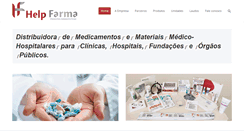 Desktop Screenshot of helpfarma.com.br